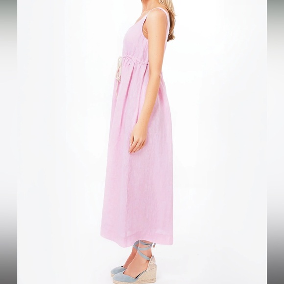 Tuckernuck Pomander Place Pink Sabella Maxi Dress, Size Small NWT - Picture 3 of 7